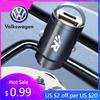 2026 Hot For Volkswagen VW Car Charger USB Type C PD Phone Cigarette Lighter Adapter Fast Charging For VW R Tiguan CC Jetta Polo