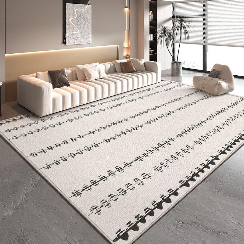 Lätt Lyx Vardagsrumsmatta Stor Yta Golvmatta High-end Sovrum Sängmatta