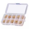 300pcs 10value 50v 10pf 20pf 30pf 47pf 56pf 68pf 100pf 1nf 10nf 100nf Monolithic Ceramic Capacitor Assortment Kit