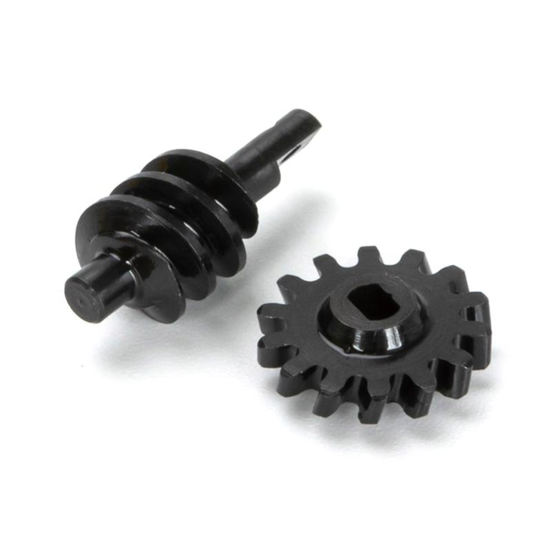 Overdrive Gears Differential Axles Steel Gears Steel Worm Gears for Axial SCX24 12T 13T 14T 16T