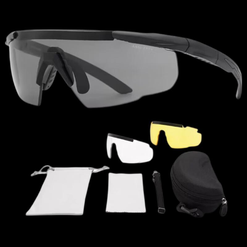 Qinghongling Tactical Anti-Fog Shooting & Cycling Goggles