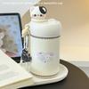 Cartoon stainless steel simple double drink new 1011 thermos cup girls large capacity portable go out portable cup