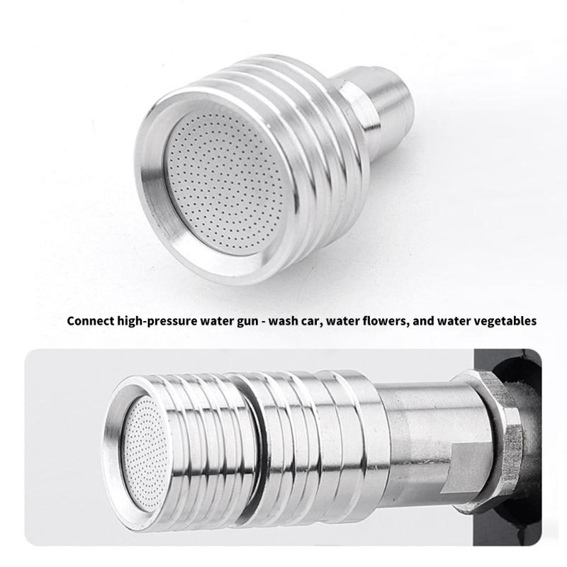 1/4 Quick Connect High Pressure Car Wash Nozzle With Sprayed Patterns For Efficient Cleaning Water Conservation Irrigation