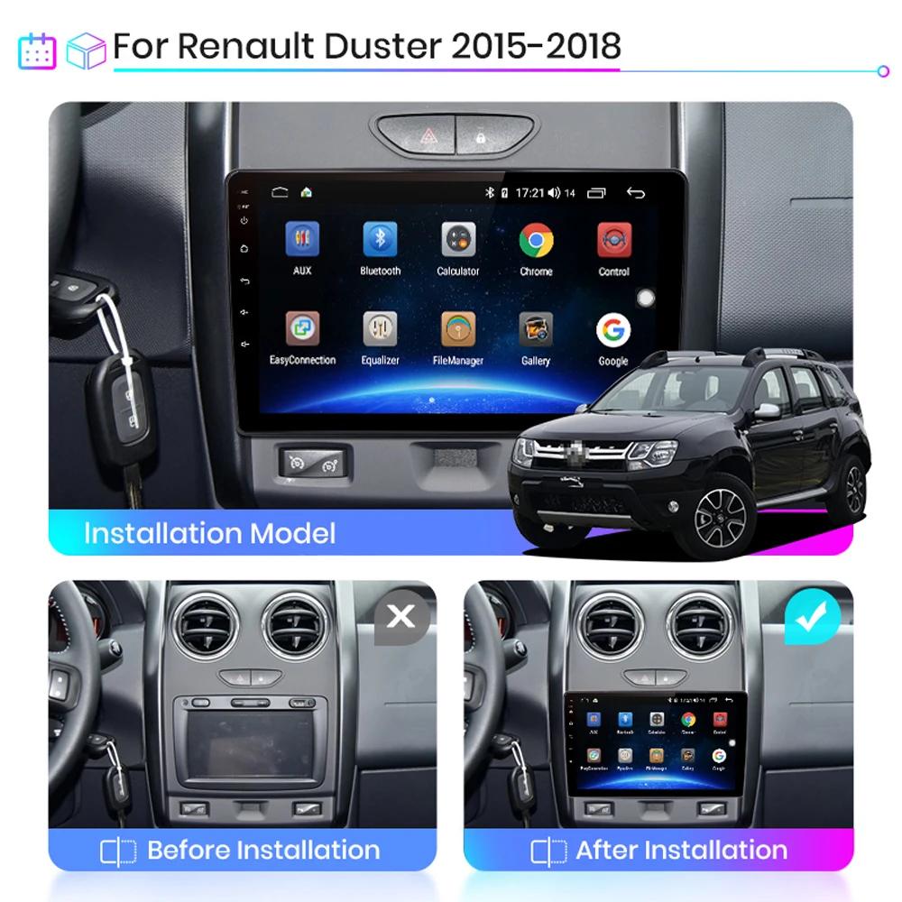 Car Radio For Renault Duster 2015-2020 Lada Largus 2025 Android Carplay Multimedia Video Player  Audio Navigation GPS Head Unit