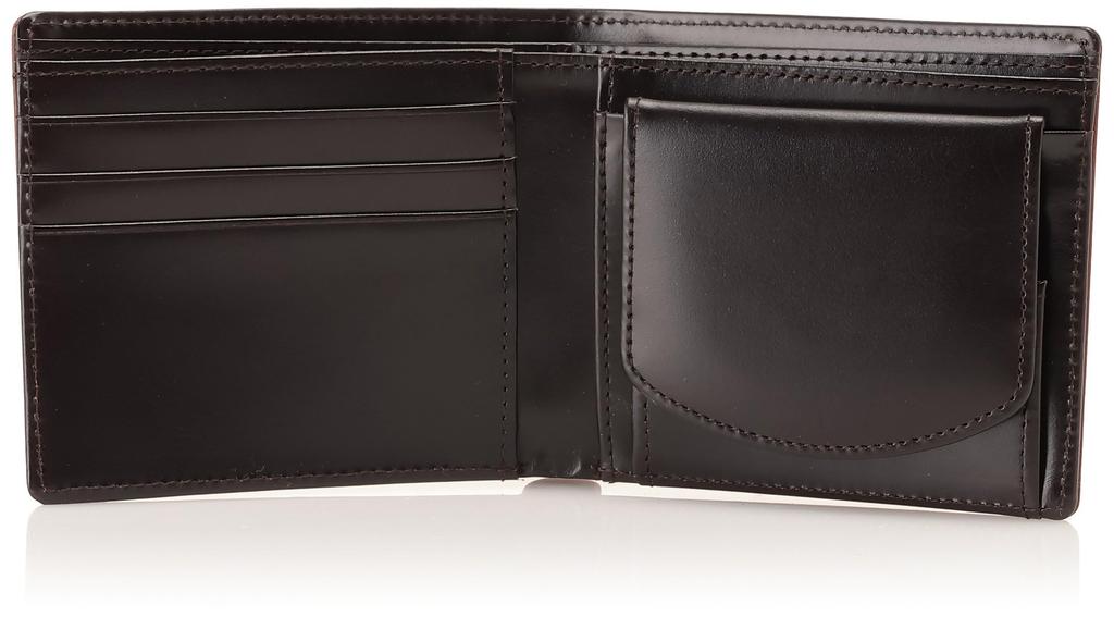 Schlammiger Jack Suppe Kalbsleder Bifold Geldbörse für Herren und Damen, Klein, Kompakt, Schlank, Echtes Rindsleder, Nein. 76210 (Braun)