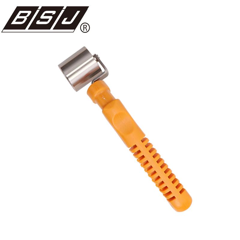 Stainless Steel Seam Roller Wallpaper Smoothing Tool Wallpaper Roller Home Decoration Pressure Roller