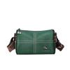 Women's Bag, European and American Retro Soft Leather Broadband Pillow Bag, Casual and Fashionable Commuting Shoulder Crossbody Bag