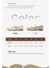 Augusden Women's 2025 Mary Jane Summer Shoes: Beautiful, Skirt-Friendly, Shallow Mouth, Leather Commuting Flats