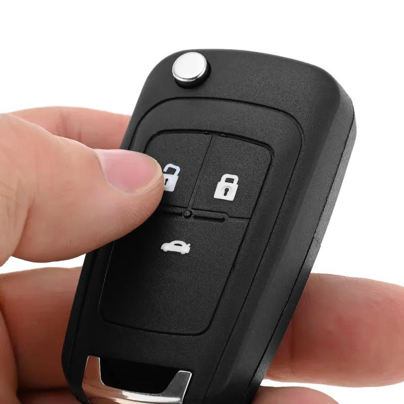 

1Pc 3 Button Key Fob Fit for Opel Vauxhall Astra Gtc ignia Vectra Chevrolet Cruze Captiva Orlando Remote Car Key Cover Case