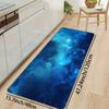 1Pcs Anti Fatigue Kitchen Rugs, Starry Sky  Print Waterproof Non-Slip Thick Cushioned Kitchen Mat Heavy Duty Comfort Standing Mat for Kitchen