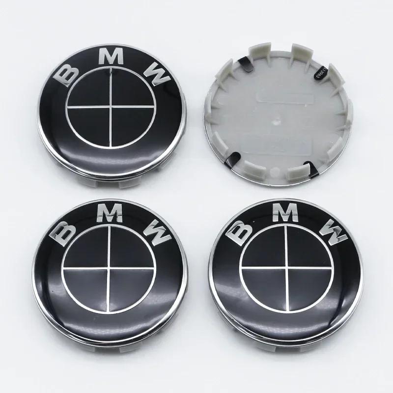 4PCS Car Wheel Center Hup Caps Wheel Cover For BMW F34 F32 E36 E53 E60 E90 E91 X6 X5 X3 G30 G11 Tyre Tire Rim Cover Protector