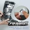 High Gloss Effects Chrome Plated Marker Pen Unique Plastic Reflective Ink Chrome Painting Pen for Glass