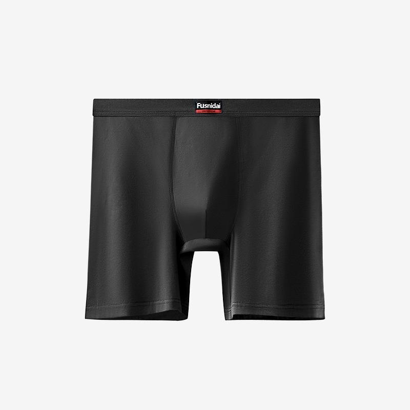 Pánské nadměrné bavlněné boxerky s vysokým pasem - Proti oděru, prodyšné, hřejivé, rozšířená velikost pro velké a vysoké