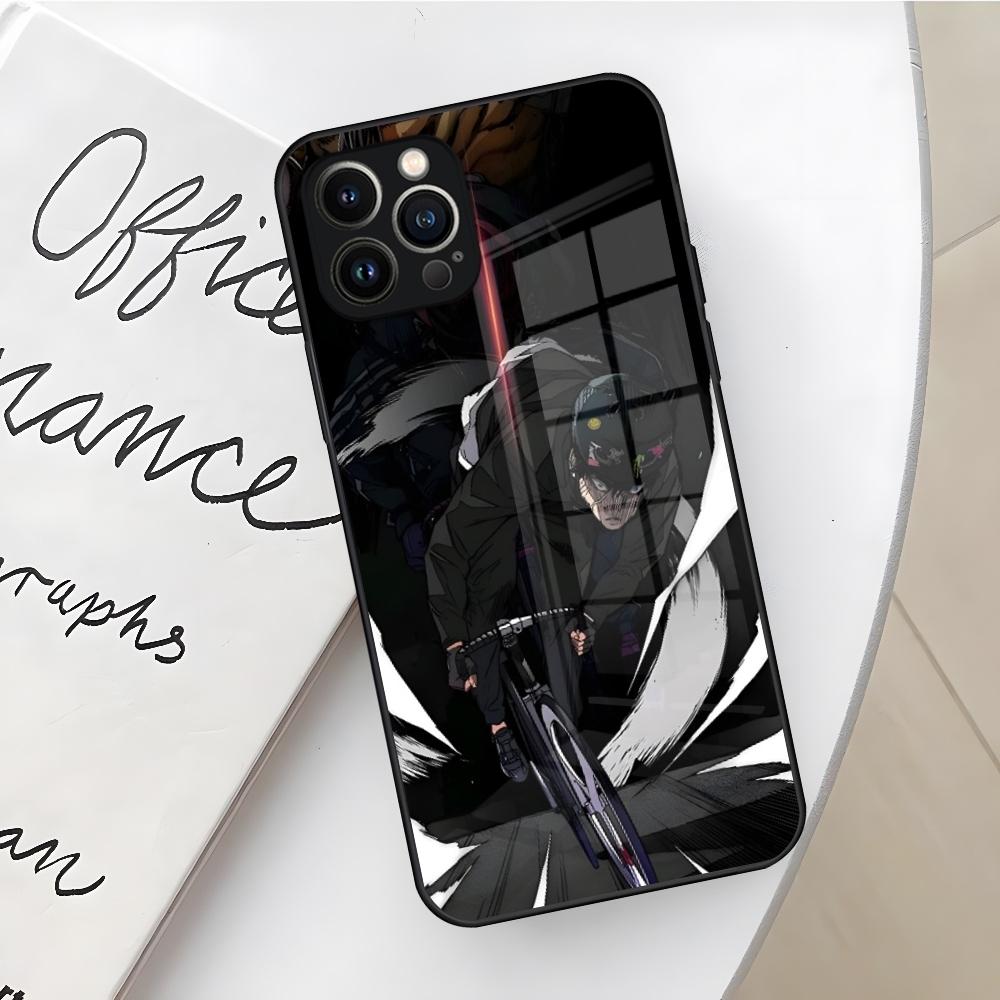 

Чехол для телефона Wind Breaker Webtoon для Iphone 17 16 Air 15 14 12 11 13 Pro Max Mini X Xr Xs Se Стеклянная крышка Puls iPhone Air