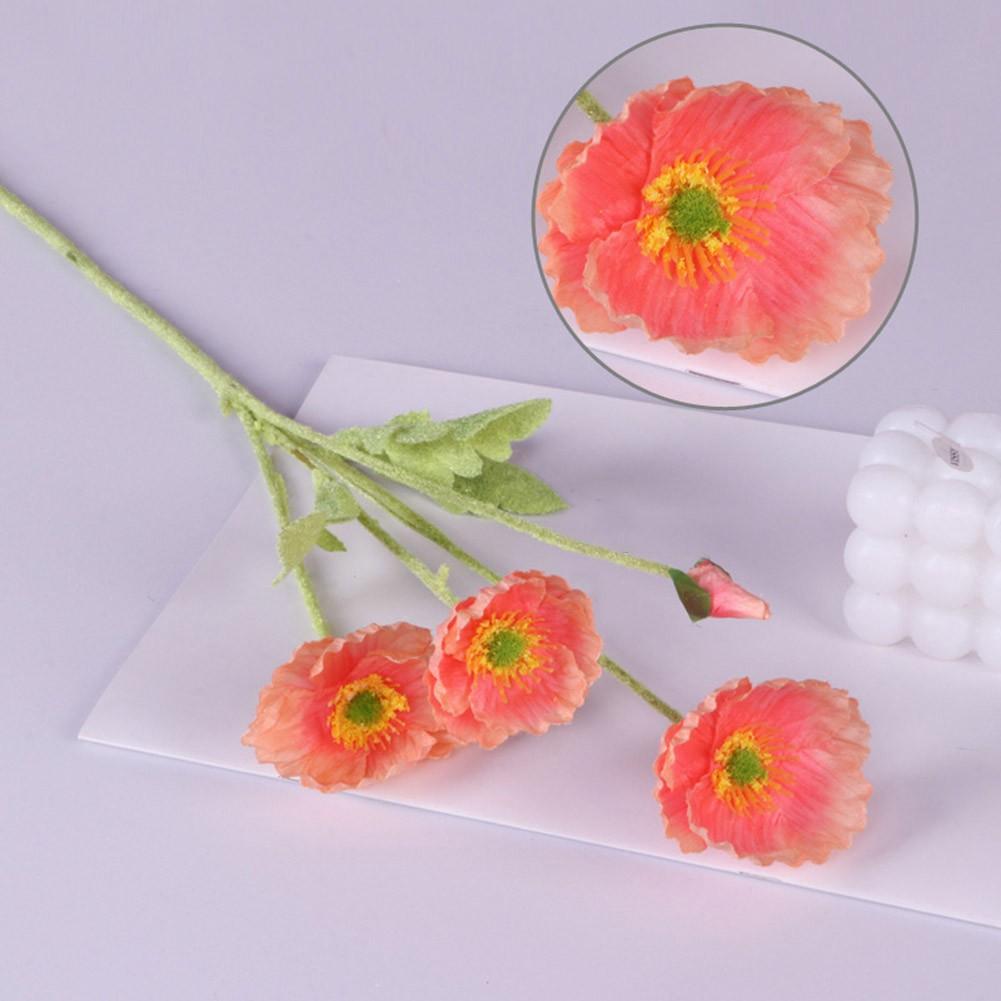 

Красочное свадебное украшение 2 шт. Шелковые цветы на длинных стеблях для букетов невесты арбуз красный