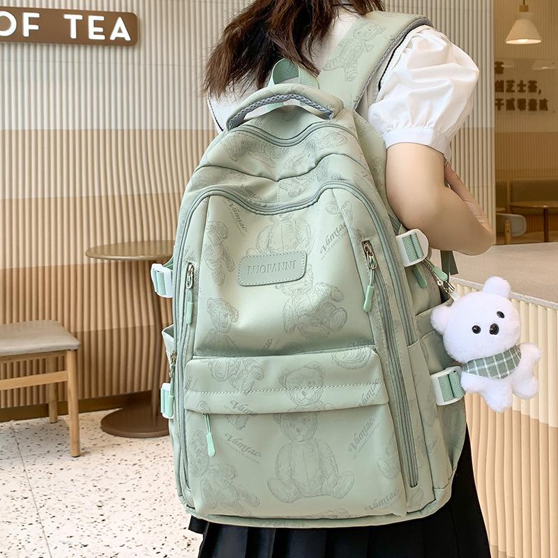 High Quality Cute Little Bear School Backpack Elementary School Junior High School Backpack
