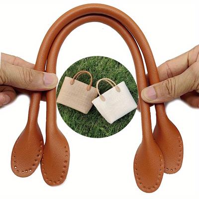 1 pieza Mango de Correa de Bolso de Cuero PU Correa de Hombro Desmontable Accesorios de Repuesto DIY Correa de Asa de Bolso de Mano Asa de Caja de Regalo
