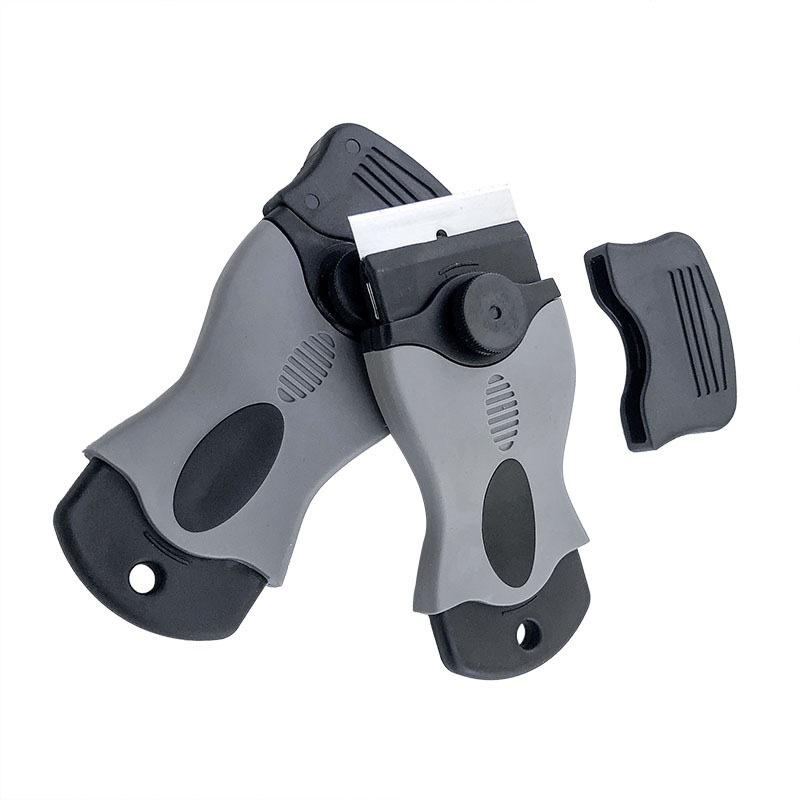 Glue removal scraper, car film tool, cleaning shovel, multi-function double-headed small shovel,