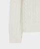 BROOKS BROTHERS [Women'S] Wool Cable Sweater (Ivory) (Bbwrwbf401)