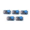 5Pcs Boost Module Mt3608 Type C Step Up Converter Dc-Dc 2A Boost Regulator Voltage Converter Board Type C Power Supply Module