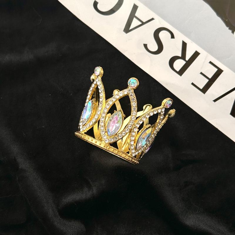 

Принцеса Маленькі Тіари Для Весільної Весільної Квіткової Декорації Корона Топпер Для Торта Подарунок На День Народження Для Дівчаток Ювелірні Аксесуари