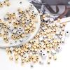 50pcs Stainless Steel Square Cube Beads for Jewelry Making Loose Spacer Beads DIY Charm Bracelet Necklace Wholesale