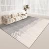 Wind Living Room Coffee Table Carpet, Room Bedroom Crystal Velvet Floor Mat, Home Dirt-Resistant Large Area Full Floor Mat