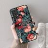 Case For Samsung A53 A52S A52 A73 A70 Cute Heart Flower Back Cover Soft Silicone Matte Protective Funda For Samsung Galaxy A53