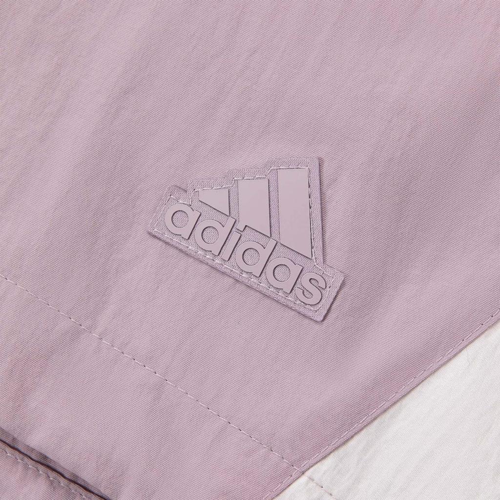 Adidas Woven Jacket Logo Color Blocked Sports Casual Loose Fit Jacket Women Jacket Purple Pink JP1457