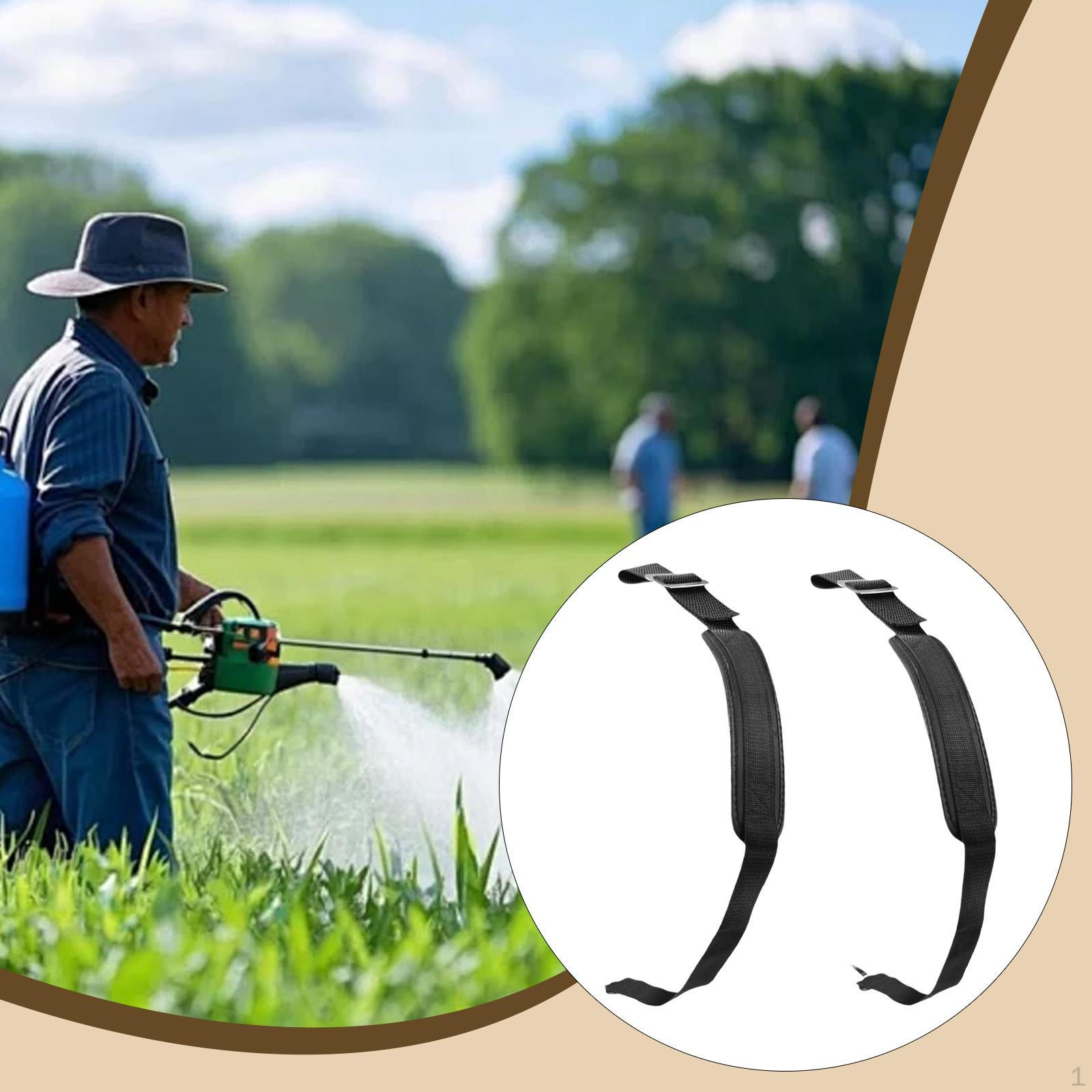 

2Pcs Backpack Sprayer Replacement Straps Shoulder Agricultural Belts Gardening Nylon