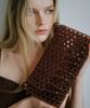 Greenbutter Beaded Fringe Bag (Brown)