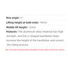 Mountain Bike Handlebars 31.8MM Diameter High-Rise Handlebar with Matte Surface 720MM 780MM Length Aluminum Alloy Handlebar for