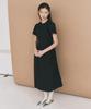 MAIS Mais Puff Sleeve Dress / Black