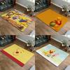 Cartoon Cute P-PoohS-B-BearS Floor Mat Footpad Mats Style Soft Bedroom Floor House Laundry Room Mat Anti-skid Household Carpets