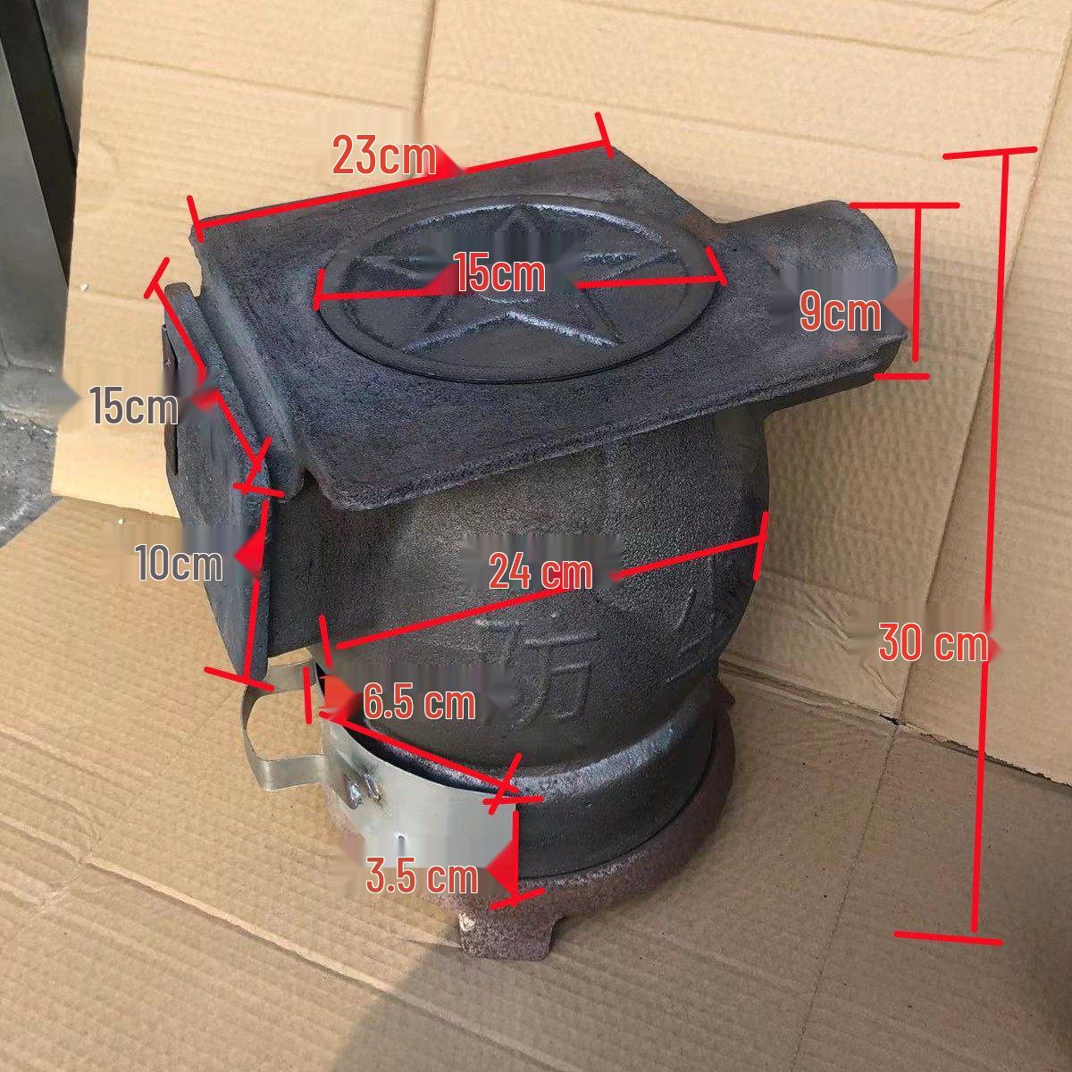 Farmhouse Indoor Wood-Burning Heater & Stove