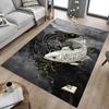 1PC Fish Yin Yang Carpet Office Rug Mat Home Decor Area Carpet Festival Gift Office desk chair carpet Longlasting Material