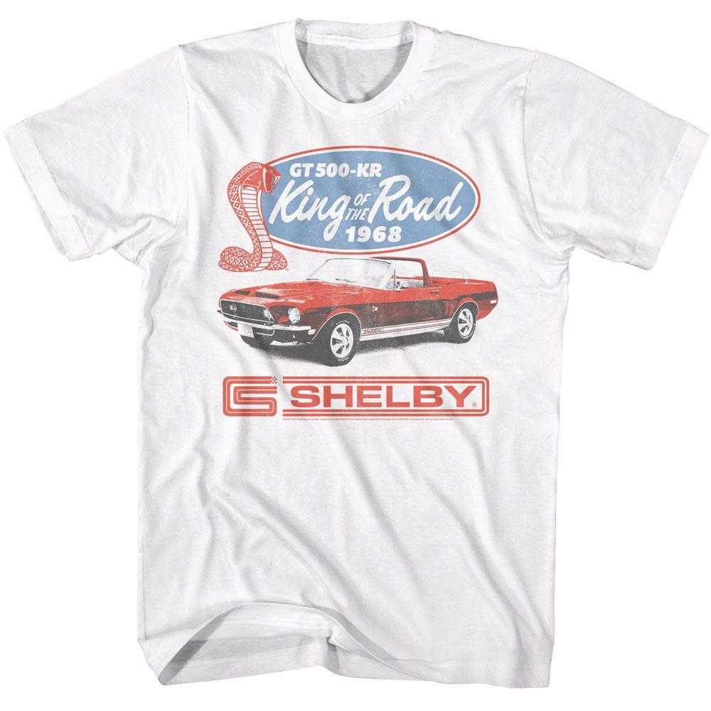 Carroll Shelby GT500 King White Icon Shirt XXXXL