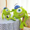 35/60/80cm Anime Monster Uni Mike Wazowski Plüsch Großes Auge Stofftier Kissen Sofakissen Raumdekoration Spielzeug Geschenk