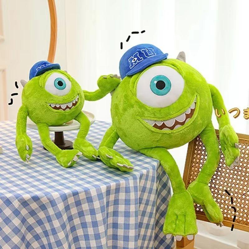 35/60/80cm Anime Monster Uni Mike Wazowski Plüsch Großes Auge Stofftier Kissen Sofakissen Raumdekoration Spielzeug Geschenk