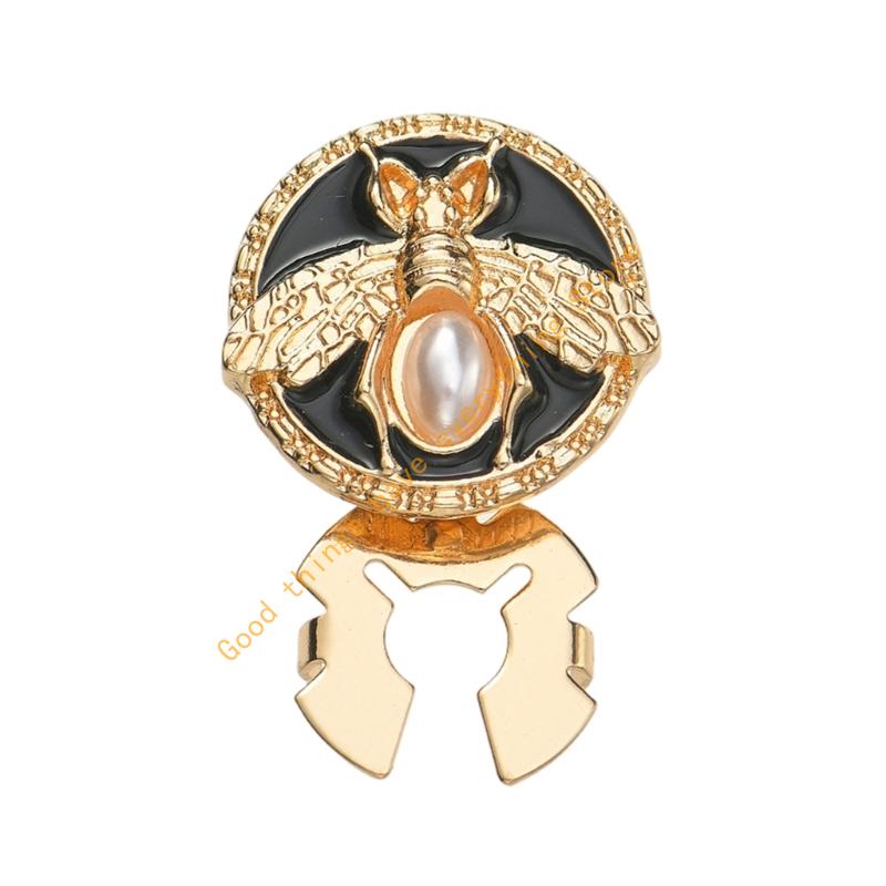

Elegant Round Insect Shaped Cufflinks For Men Sophisticated Metal Dress Shirt Accessories Formal Wear 55KF