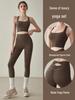 2026 Plus Size Women's Yoga & Fitness Sports Set - Vest & Top