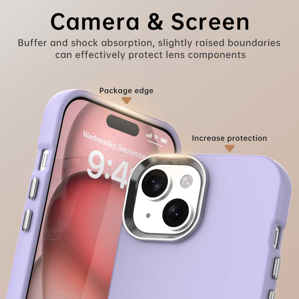 For iPhone 14/13 Case TPU + TPE Anti Drop Protection Phone Cover