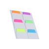 מדבקות אינדקס צבעוניות 120/160 דפים מדבקה לכתיבה סימני עמוד ספר סימניות פסים לסימון טקסט פתק דביק שקוף
