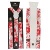 Unisex Y Back Suspenders 3 Clips Adjustable Elastic Braces