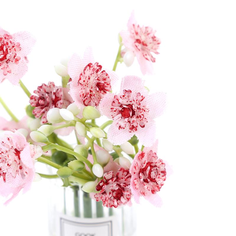 1:12 миниатюрных ваз для кукольного домика с цветами жасмина — фото 4