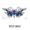 Crown Cross Wing Floral Body Art Sticker 3D Texture Temporary Tattoo  Women