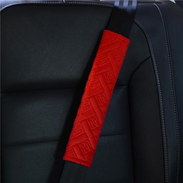 2pcs Car Safety Belt Shoulder Pad Driving Comfortable Vehicle Car Seat Belts Cover Strap Harness