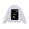 Mens Oversized Streetwear Hoodie With Direct Print Graphic Cotton Sweatshirt Loose Fit Washed Effect 420g