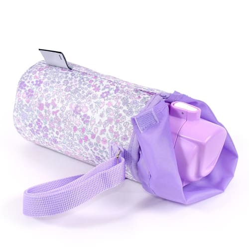 COLORFUL CANDY STYLE Water Bottle Cover, Small, Water-Repellent, Lightweight, Floral Mist Design, Water-Repellent, Lightweight, Stain-Resistant, Wrink