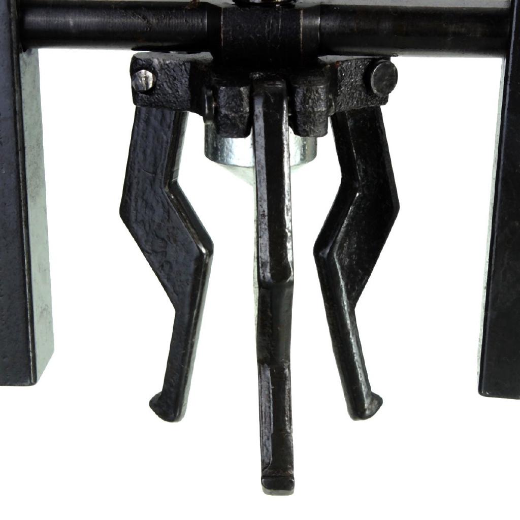 3-Jaw Inner Bearing Puller Tool Kit Inner Hole Bearing Pull Maintenance For 12~38mm Bearings Black
